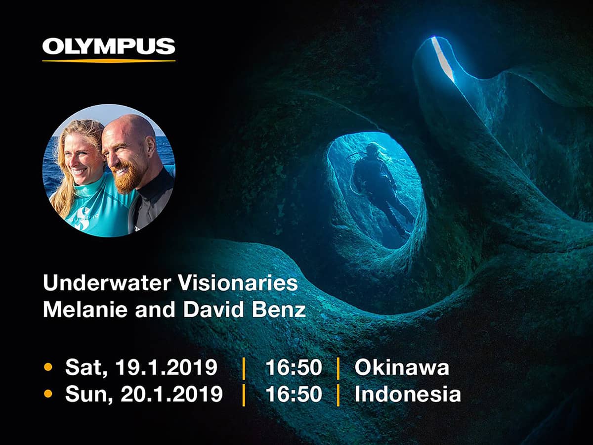 Melanie and David Benz on stage of BOOT Duesseldorf 2019.